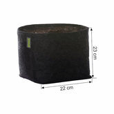 Gronest Aqua Breathe textile pot 22x22x23 cm - 11 l